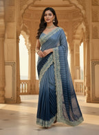 Blush Designer Party Wear Saree