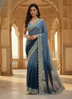 Blush Designer Party Wear Saree