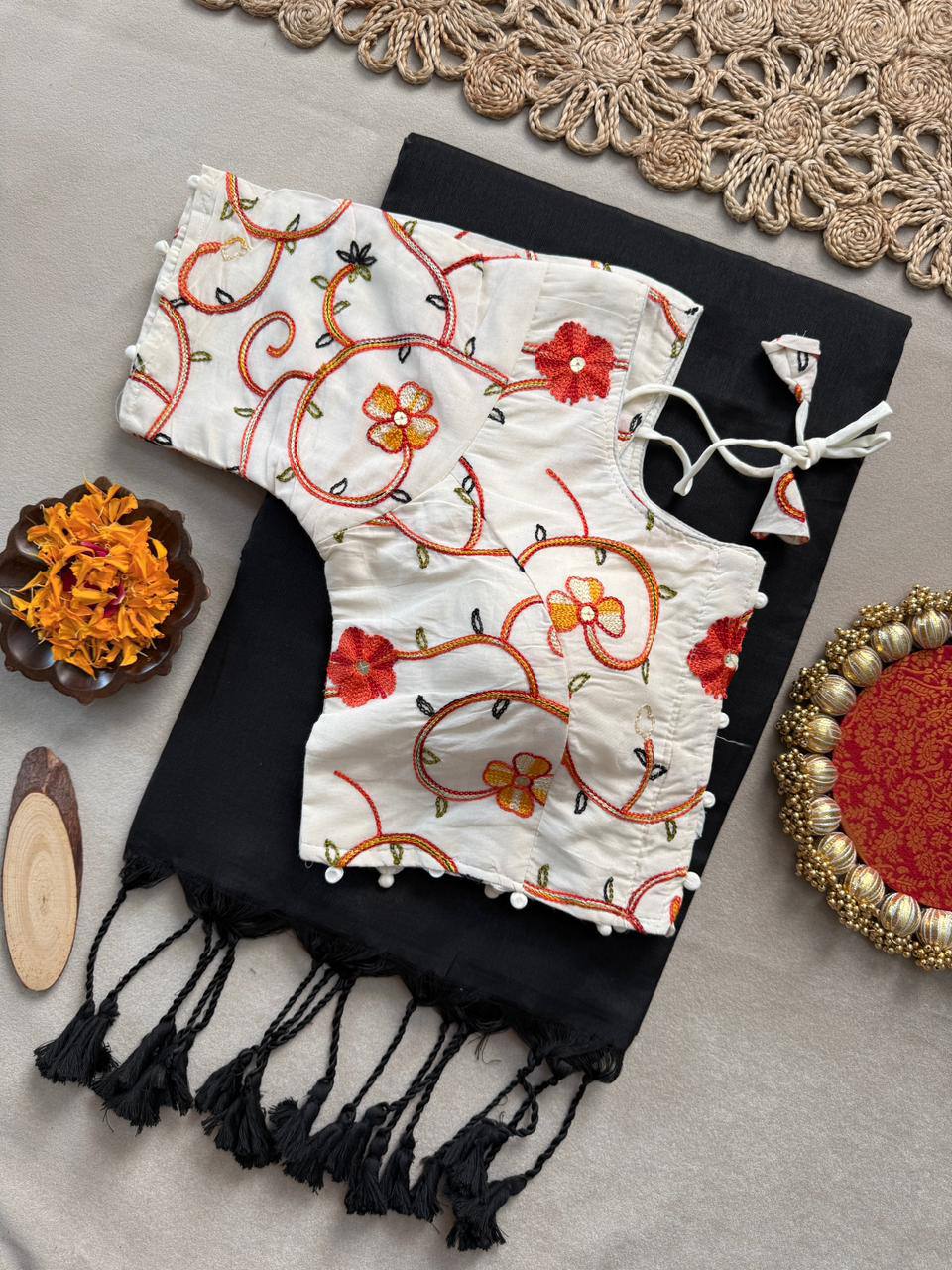Heritage Weave Khadi Cotton Saree