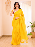 Ruby Grace Soft Cotton Saree