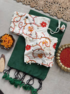 Ruby Grace Soft Cotton Saree