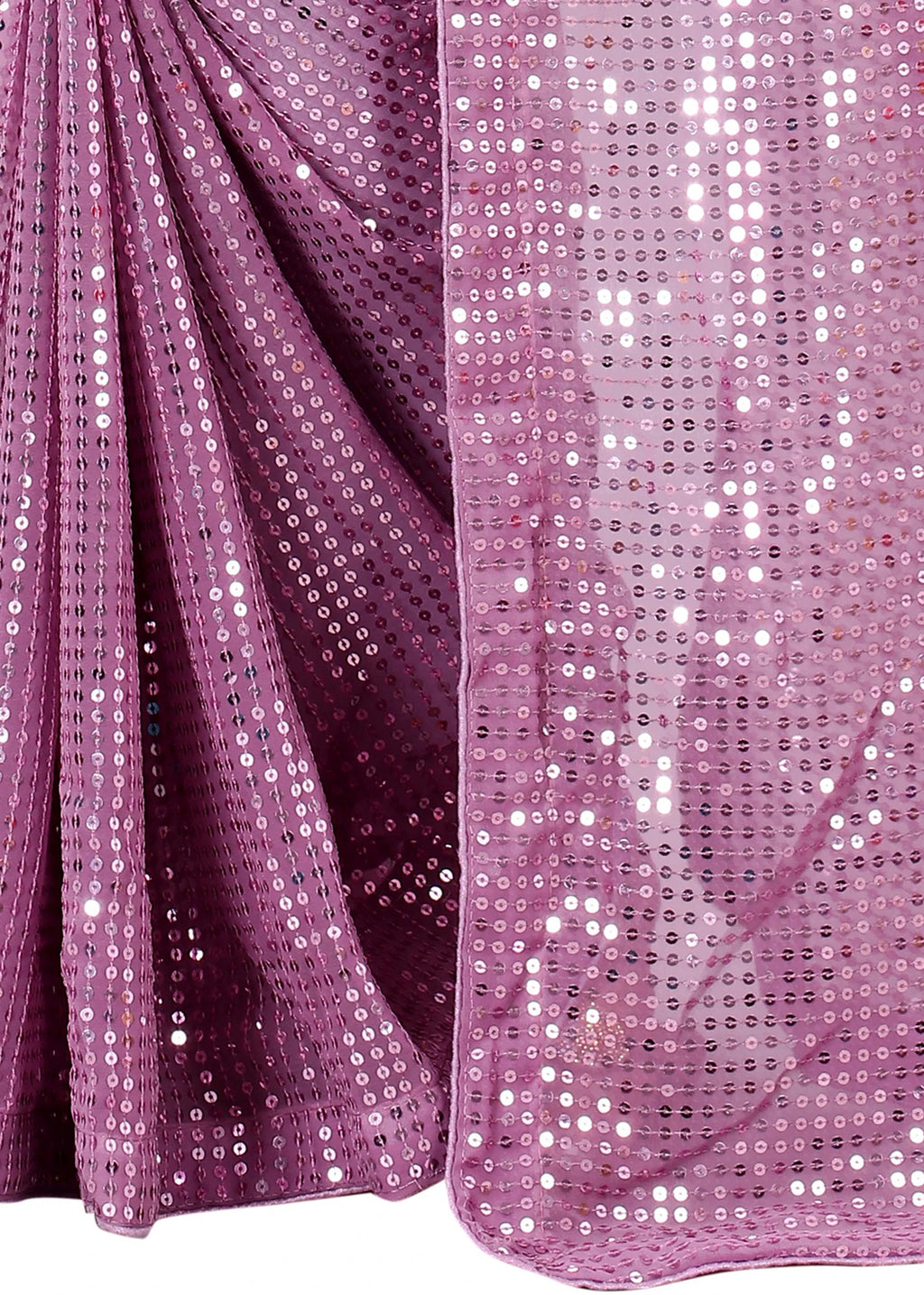 Sparkle Bollywood Georgette Saree with Bangalore Silk Blouse
