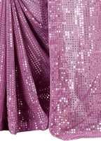 Sparkle Bollywood Georgette Saree with Bangalore Silk Blouse