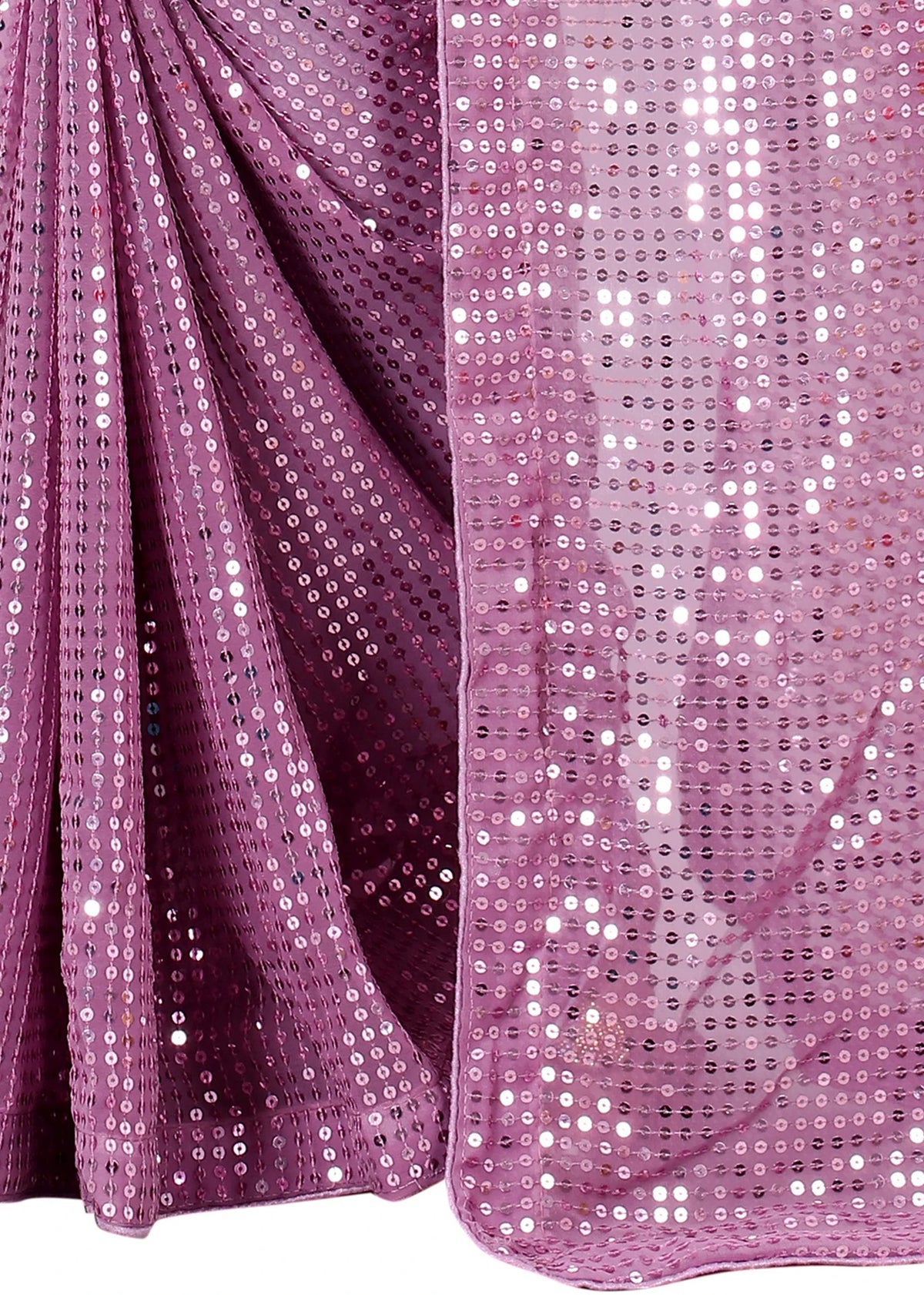 Sparkle Bollywood Georgette Saree with Bangalore Silk Blouse
