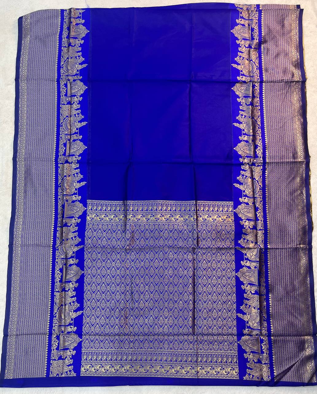 Lightweight Organic Banarasi Saree for Wedding Wear