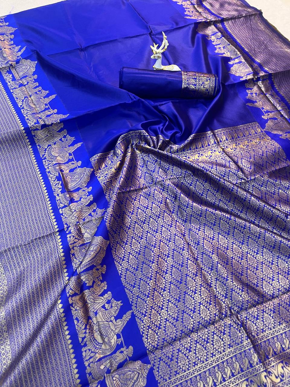Lightweight Organic Banarasi Saree for Wedding Wear