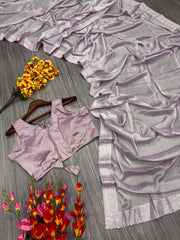Precious Rangoli Silk Pink Color Saree