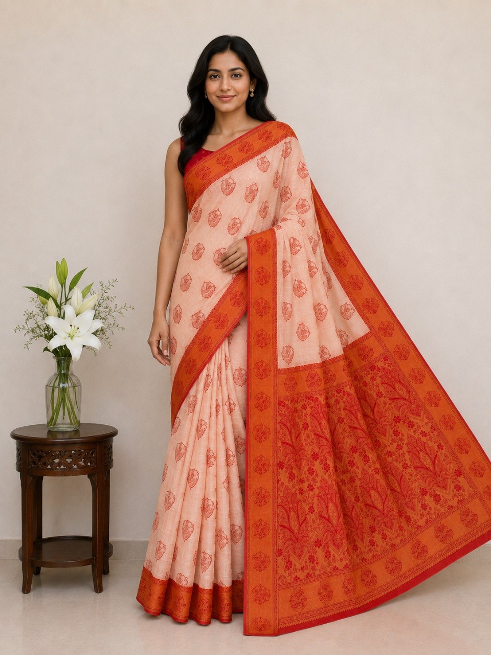 Royal Amethyst Zari Saree