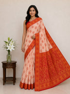 Royal Amethyst Zari Saree