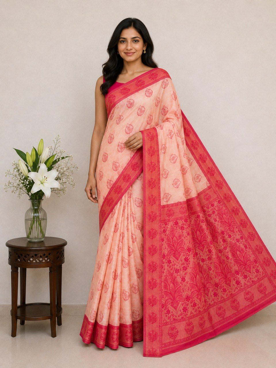 Royal Amethyst Zari Saree