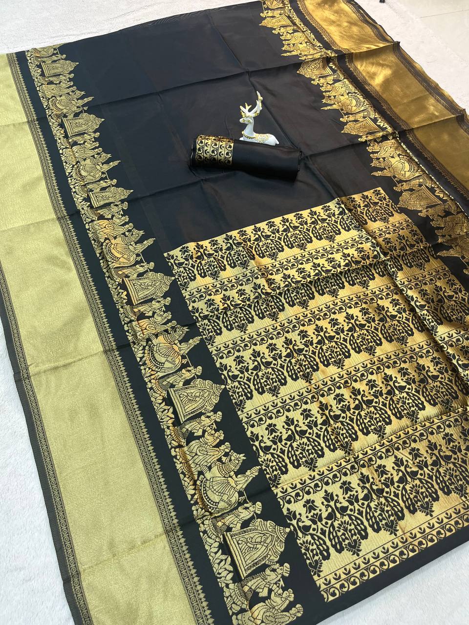 Lightweight Organic Banarasi Saree for Wedding Wear